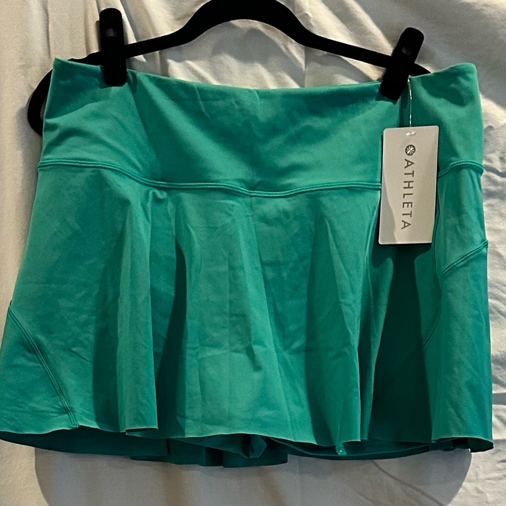 Athleta Women's Teal Mini Skort